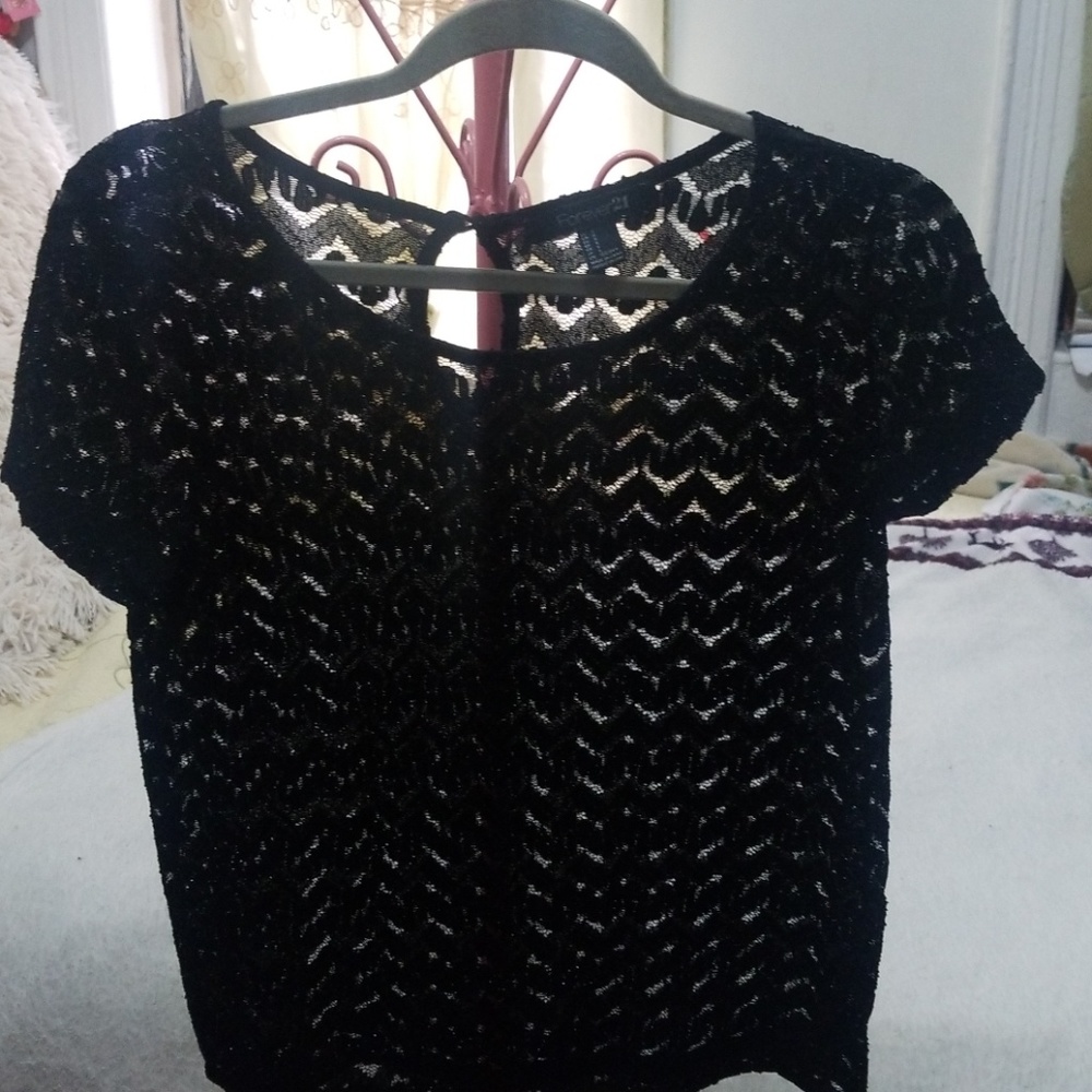Forever21 Lace Shirt